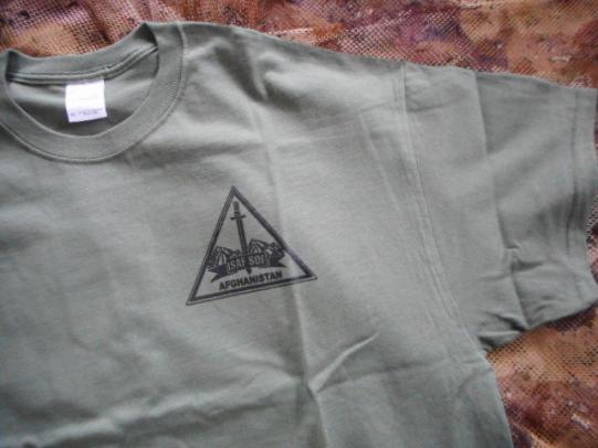 ISAF SOF SPECIAL OPS FORCES AFGHANISTAN T SHIRT OG GREEN sf SOCOM NATO SF NEW
