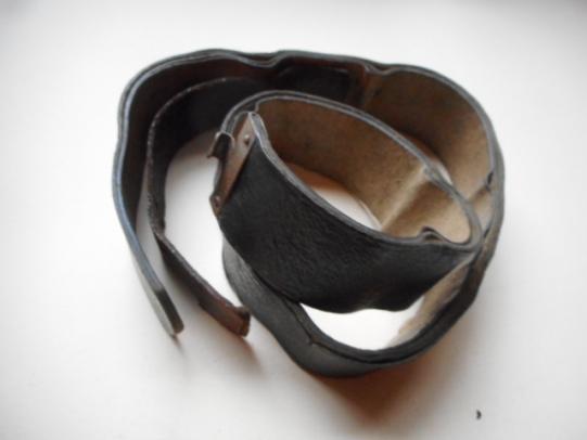 WW2 GERMAN WAFFEN SS PRESSTOFF WEBBING BELT RZm MAKER marked