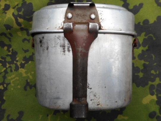 WW2 GERMAN ARMY heer / WAFFEN SS  MESS TIN set WW 2 mkl44 1944 camo tarn