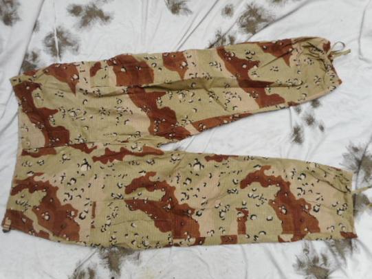 USA us ISSUE 6 COLOUR DAY DESERT CAMO BDU combat PANTS TROUSERS GULF WAR L