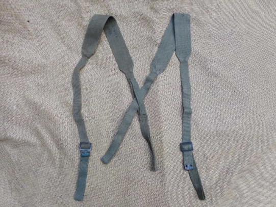 SAS DROP 58 PATTERN WEBBING X STRAPS YOKE HARNESS AIRBORNE FALKLANDS mego 1975