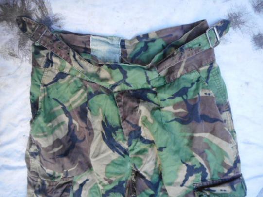 RARE SAS issue WINDPROOF GABERDINE 68 DPM COMBAT TROUSERS x waist FALKLANDS WAR ERA