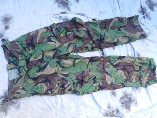 RARE SAS issue WINDPROOF GABERDINE 68 DPM COMBAT TROUSERS x waist FALKLANDS WAR ERA