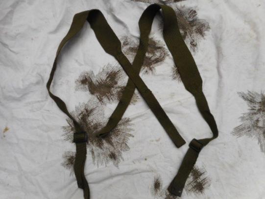 G.Q 1981 SAS DROP 58 PATTERN WEBBING X STRAPS YOKE HARNESS FALKLANDS WAR