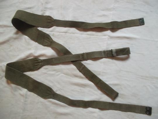 rare SAS DROP 58 PATTERN WEBBING X STRAPS YOKE HARNESS FALKLANDS WAR BELT KIT