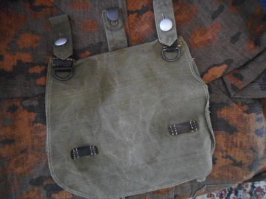 WW2 GERMAN army heer wh WAFFEN SS BREAD BAG BROTBEUTEL