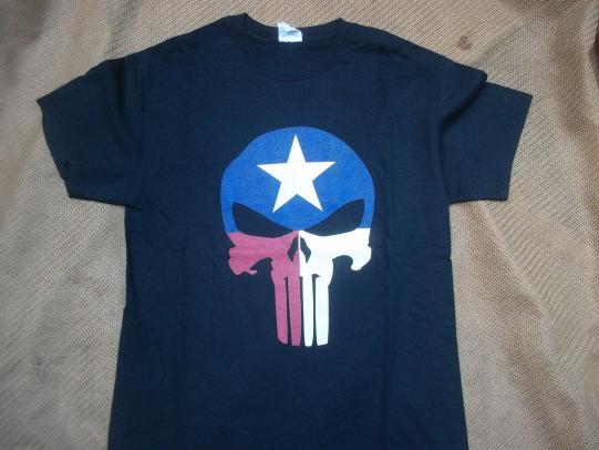 SEAL TEAM LONE SURVIVOR / AMERICAN SNIPER texas punisher T SHIRT DEVGRU NSW