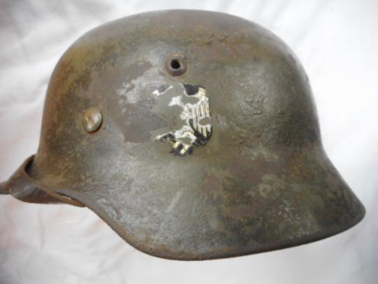 WW2 GERMAN DD double decal M35 HELMET