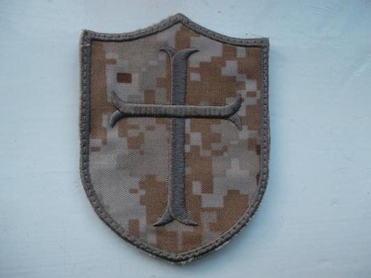 SEAL TEAM CRUSADER KNIGHTS TEMPLAR CROSS aor1 VELCR0 PATCH BADGE nsw devgru NEW