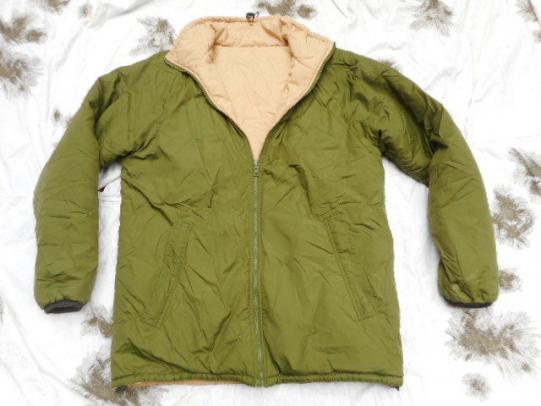 BRITISH ARMY / RM COMMANDO ISSUE PERTEX ARCTIC THERMAL desert - od WARM KIT JACKET COAT Medium m