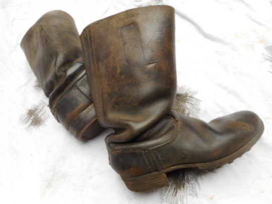 WW2 GERMAN 1941 DATED EM NCO JACK BOOTS