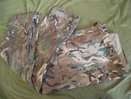 uk MTP MULTICAM heavy weigth gore tex GORETEX MVP WATERPROOF TROUSERS PANTS