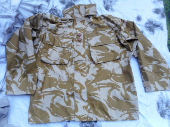 uk SOLDIER 95 S95 DESERT DP DPM GORETEX MVP gore tex SMOCK coat 170/112 xl DDPM