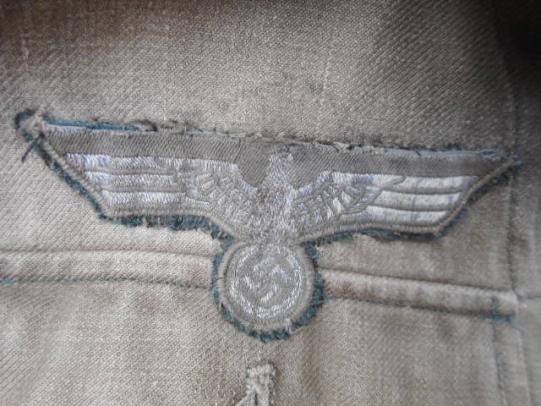 more pictures of 50646 WW2 GERMAN tropical southern front italy OFFICERS TUNIC