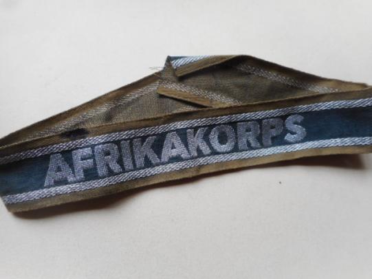 WW2 GERMAN ARMY HEER WH AFRIKAKORPS dak CUFF BAND