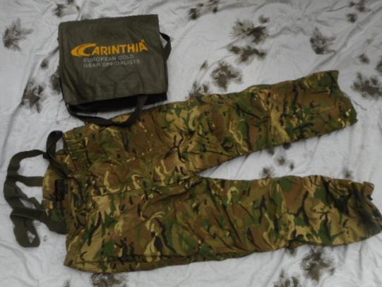 Carinthia ECIG Trousers UK MTP Size XL G-Loft Windstopper UKSF Issue