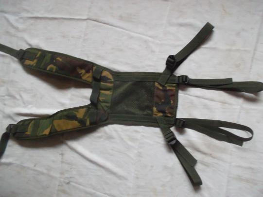 BRITISH Army ISSUE PLCE IRR WEBBING main YOKE HARNESS SUSPENDERS BELT KIT