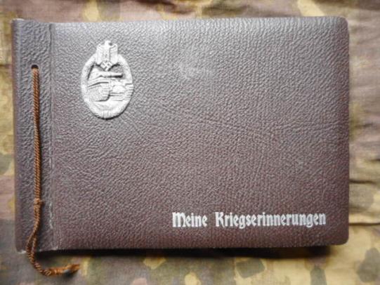 WW2 GERMAN panzer panzergrenadier PHOTO ALBUM russia barbarossa