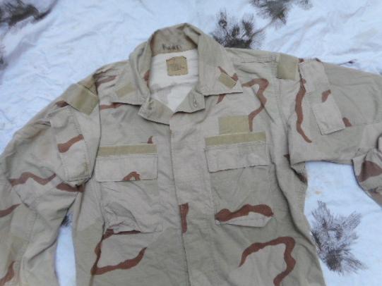GENUINE US SF SEAL TEAM NSW UDT DEVGRU modified TRI DESERT CAMO BDU JACKET lone survivor American Sniper