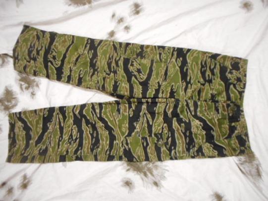 ORIGINAL LLD late war lightweight dense TIGER STRIPE VIETNAM WAR ussf advisor / lrrp / sog / jungle TROUSERS