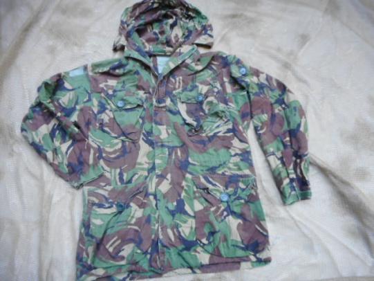 Early DPM GABARDINE 68 sas ARCTIC windproof SMOCK 2 RANK SLIDE FALKLANDS WAR 180/96 M MEDIUM