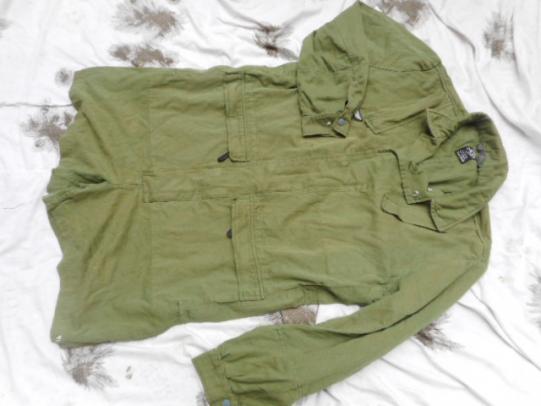 MIL TEC WW2 GERMAN luftwaffe FALLSCHIRMJAGER KRETA green STEP IN JUMP SMOCK para