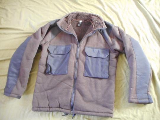 US ARMY STYLE USA spear BEAR FUR arctic FLEECE JACKET SHIRT S SMALL new