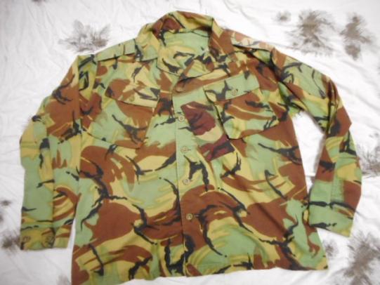 RARE GENUINE 1968 68 DPM JUNGLE TROPICAL COMBAT SHIRT JACKET 170/112 XL falklands war era