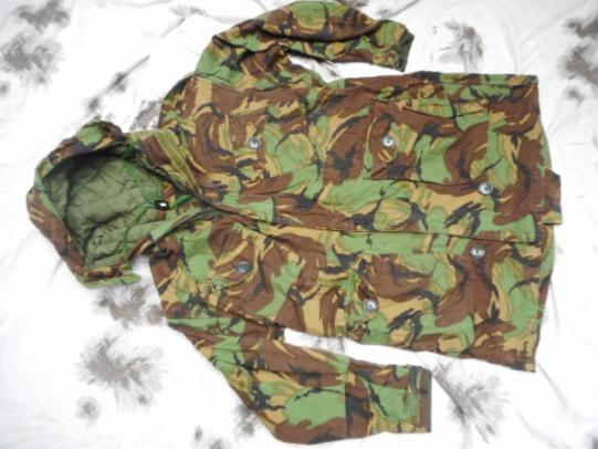 ORIGINAL ISSUE BRITISH ARMY DPM falklands war ARCTIC PARKA SMOCK 170/104 LARGE