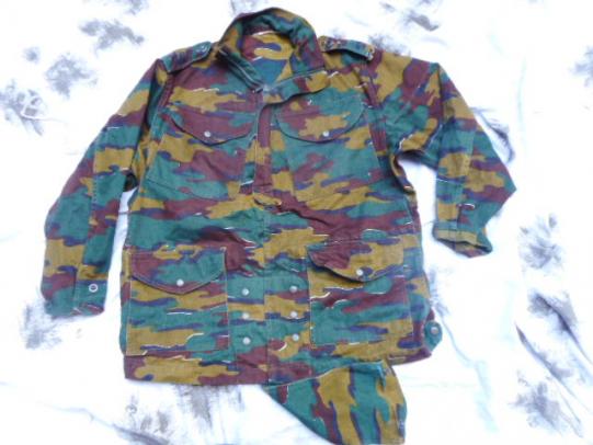 genuine BELGIAN para commando ISSUE DENISON airborne SMOCK SIZE 3
