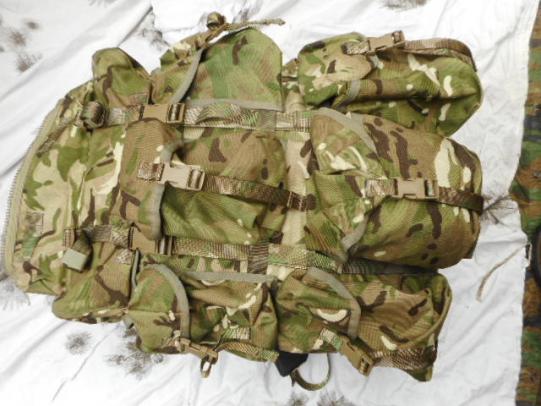 rare ORIGINAL SAS UKSF ISSUE MTP AIR SUPPORT bergen RUCKSACK PACK multicam