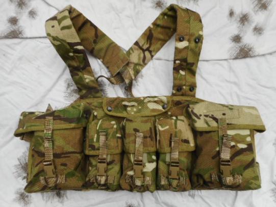 RARE GENUINE BRITISH ARMY ISSUE irr MTP PLCE ni northern ireland CHEST WEBBING