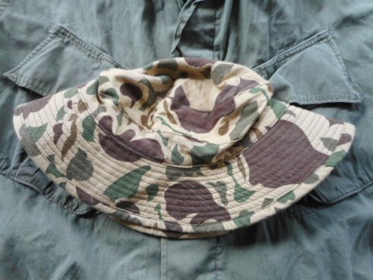 VINTAGE 60'S US ARMY sf LRRP SOG genuine DUCK HUNTER BEO GAM BOONIE JUNGLE HAT m