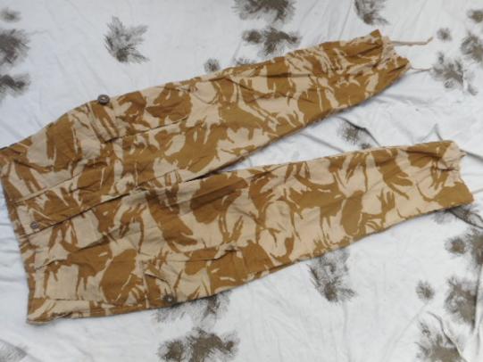 BRITISH ARMY issue desert dpm DDPM combat 95 cs95 TROUSERS PANTS 80/76/92 S 29