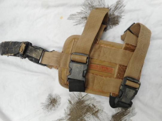 original RARE BLACK OPS CORPORATION KHANDAHAR AFGHANISTAN HOLSTER 3 PARA 2008