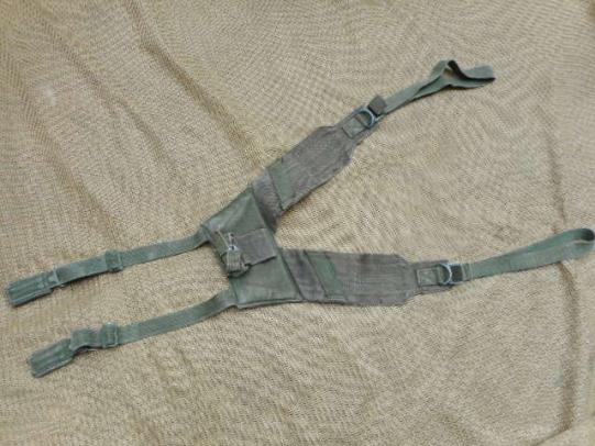 BRITISH 58 PATTERN WEBBING YOKE HARNESS sas para RM AIRBORNE FALKLANDS WAR KIT