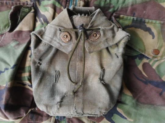 GENUINE BRITISH ARMY issue 44 PATTERN WEBBING WATER BOTTLE POUCH SAS BELT KIT