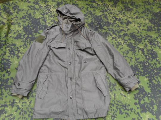 CLASSIC VINTAGE 1990 GERMAN ARMY ISSUE moleskin grey WINTER PARKA JACKET COAT m