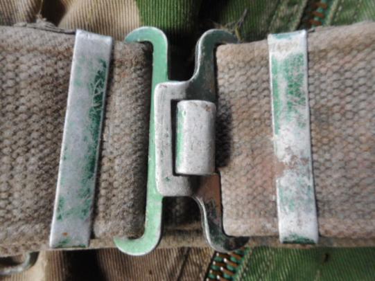 early GENUINE BRITISH ARMY issue 58 PATTERN WEBBING combat BELT pre Falklands war