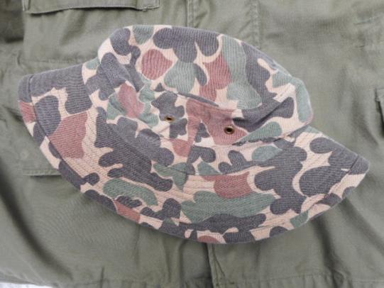 VINTAGE 60'S US ARMY sf LRRP SOG genuine DUCK HUNTER BEO GAM BOONIE JUNGLE HAT m