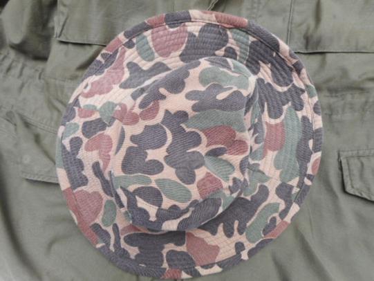 VINTAGE 60'S US ARMY sf LRRP SOG genuine DUCK HUNTER BEO GAM BOONIE JUNGLE HAT m