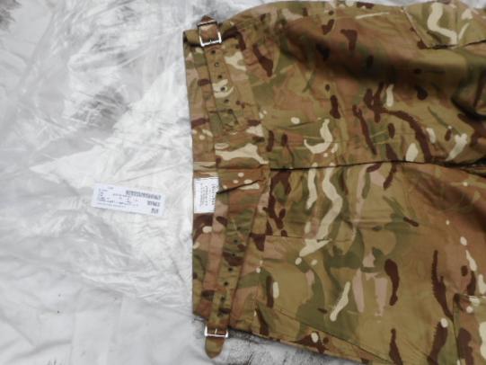 MTP SAS issue WINDPROOF cotton GABARDINE smock TROUSERS x waist belt system NEW