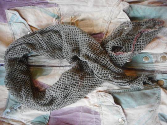 GENUINE BRITISH ISSUE paratrooper PARA airborne SCRIM SCARF sniper camo net