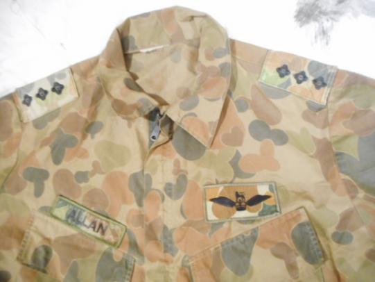 GENUINE issue AUSTRALIAN AIR FORCE AUSCAM DPU CPT PILOTS AVIATION FLYING SHIRT