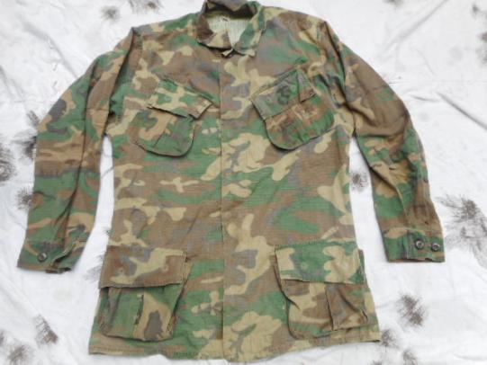 1970 3RD PATT ripstop USMC MARINES ERDL brown VIETNAM War BDU jungle JACKET COAT