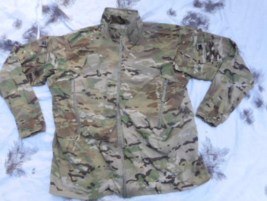 original US ARMY ISSUE OCP GEN III L4 SOFTSHELL SOFT SHELL wind JACKET crye multicam M Rinal