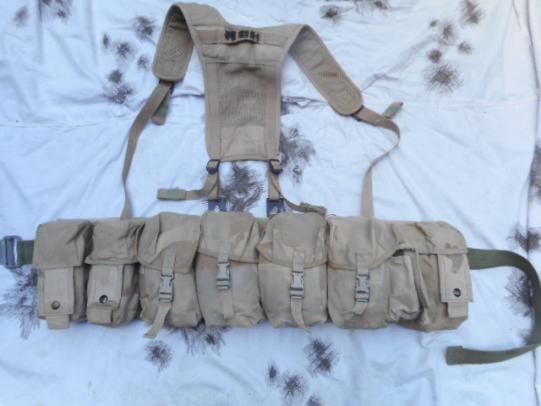 GENUINE troopers AIRBORNE modified tailored PARA INFANTRY WEBBING SET desert dpm AFGHANISTAN USED
