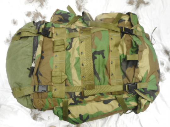 genuine US ARMY USMC ISSUE CFP 90 woodland camo BERGEN combat RUCKSACK PACK