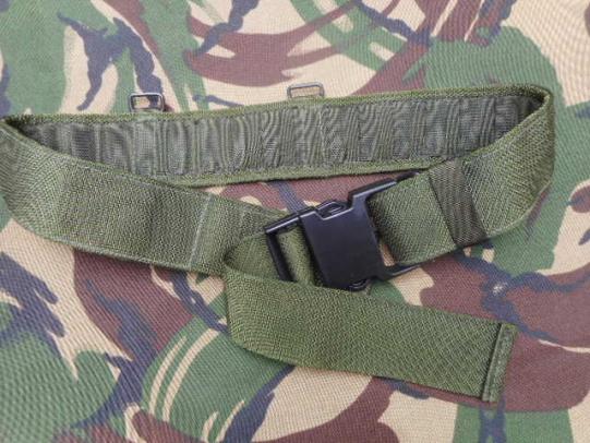 GENUINE BRITISH army / ROYAL MARINE COMMANDO issue PLCE WEBBING COMBAT BELT new