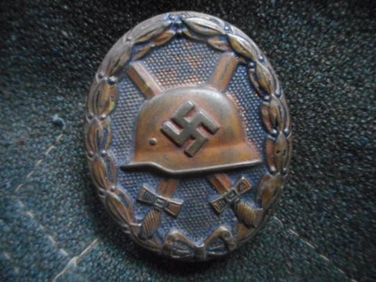 WW2 GERMAN WOUND BADGE AWARD black grade